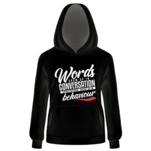 WORDS Unisex Hoodie